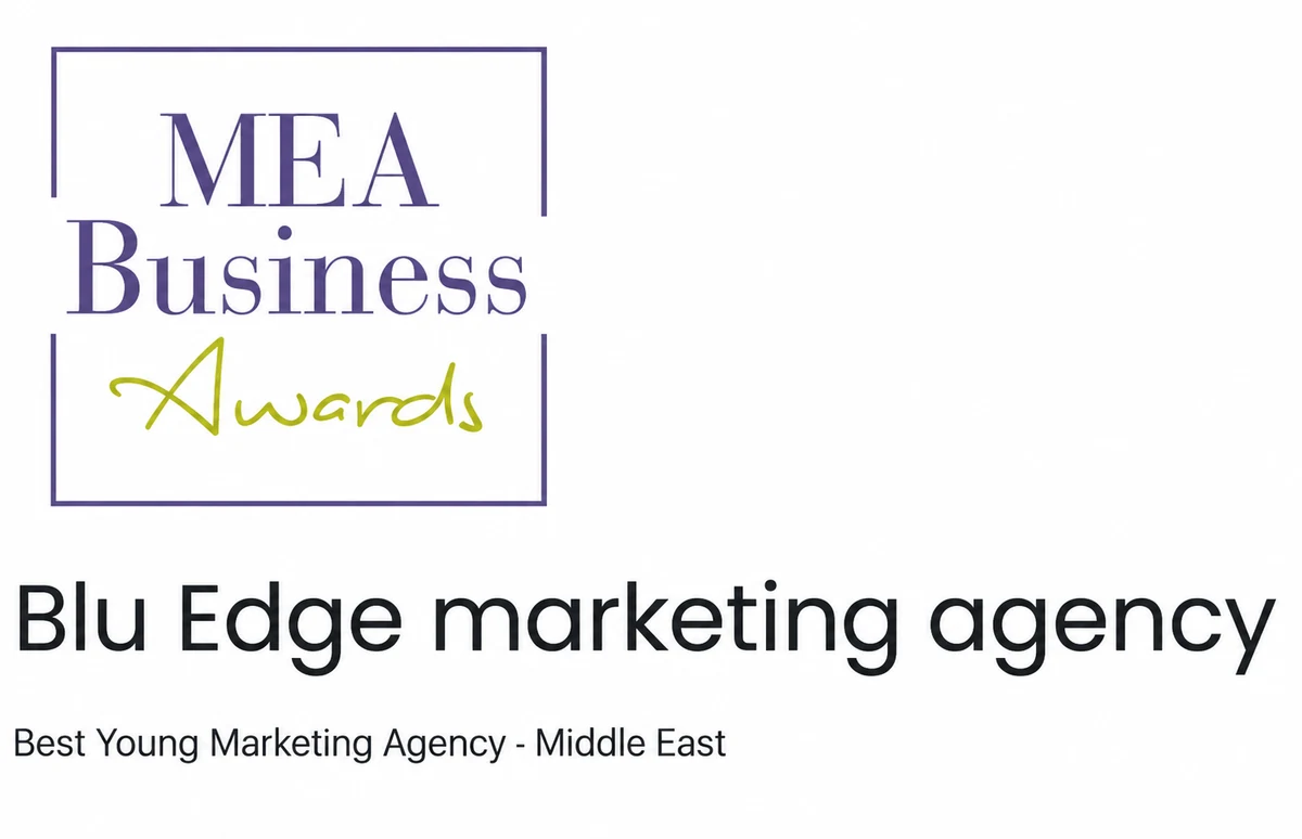 MEA Business Awards — Best Young Marketing Agency — Middle East